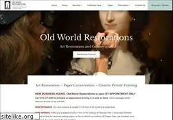 Sites similar to oldworldrestorations.com