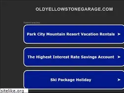 Sites similar to oldyellowstonegarage.com
