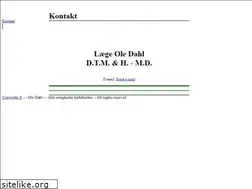 Sites similar to ole-dahl.dk