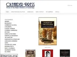 Sites similar to oleanderpress.com
