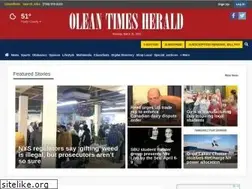 Sites similar to oleantimesherald.com