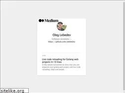 Sites similar to olebedev.github.io