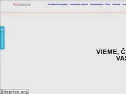 Sites similar to olejemaziva.sk