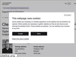 Sites similar to olemarius.net