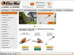 Sites similar to oleo-mac-ukraine.com