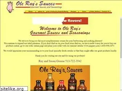 Sites similar to olerayssauces.com