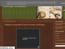 Sites similar to olevelsocialstudies.blogspot.com