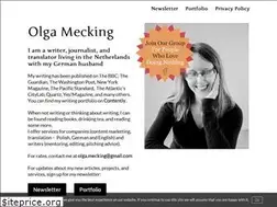 Sites similar to olgamecking.com