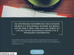 Sites similar to olhonotexto.wordpress.com