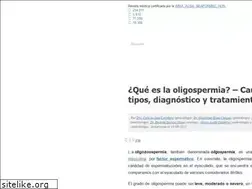 Sites similar to oligospermia.es