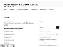 Sites similar to olimpiadafilosoficamadrid.es