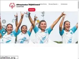 Sites similar to olimpiadasespeciales.org.gt