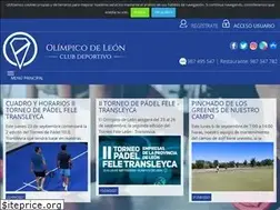 Sites similar to olimpicodeleon.com