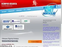 Sites similar to olimpossigorta.com