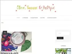 Sites similar to olive-banane-et-pasteque.com