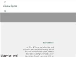 Sites similar to oliveandthyme.com