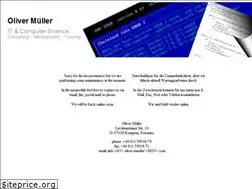 Sites similar to oliver-mueller.com