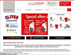 Sites similar to oliverembroidery.co.uk