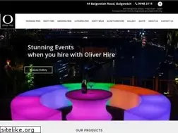 Sites similar to oliverhire.com.au