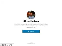 Sites similar to oliverhudson.com
