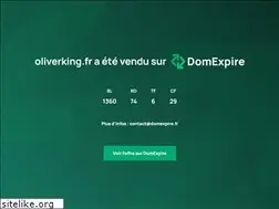 Sites similar to oliverking.fr