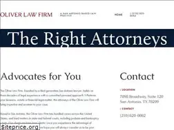 Sites similar to oliverlawfirmsa.com