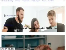 Sites similar to oliveropdebeeck.com