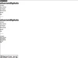 Sites similar to oliversmithphoto.com