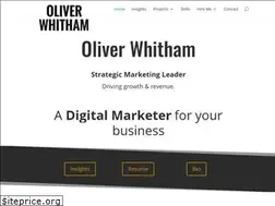 Sites similar to oliverwhitham.com