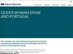 Sites similar to oliverwyman.es