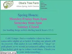 Sites similar to olivestreefarm.com