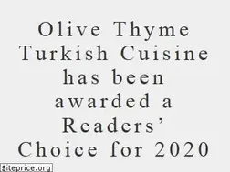 Sites similar to olivethyme.com.au