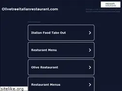 Sites similar to olivetreeitalianrestaurant.com