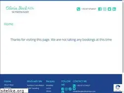 Sites similar to oliviabecknutrition.com