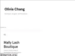 Sites similar to oliviachang.me