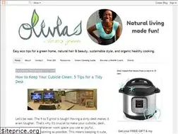 Sites similar to oliviacleansgreen.com
