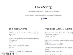 Sites similar to olivialeoraspring.com