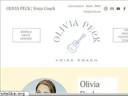 Sites similar to oliviapeck.com