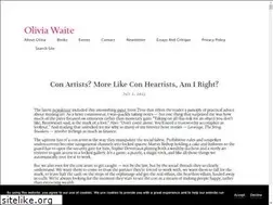 Sites similar to oliviawaite.com