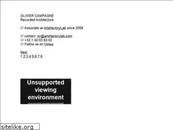 Sites similar to oliviercampagne.com