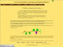 Sites similar to olivrodosespiritoscomentado.com