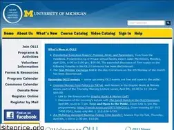Sites similar to olli-umich.org