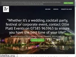 Sites similar to ollieplattevents.co.uk