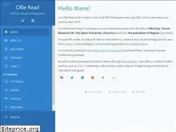 Sites similar to ollieread.com