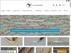 Sites similar to ollilypaperware.com