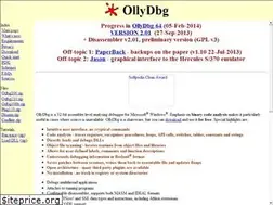 Sites similar to ollydbg.de