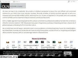 Sites similar to oln-law.com