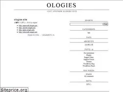 Sites similar to ologies.net