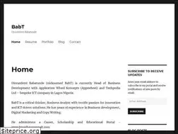 Sites similar to olorunfemibabatunde.com