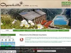 Sites similar to olpererhuette.de